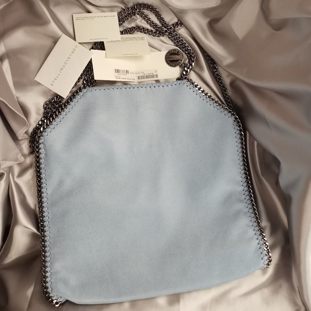 STELLA MCCARTNEY  Falabella  Shoulder Bag Metallic in light bule